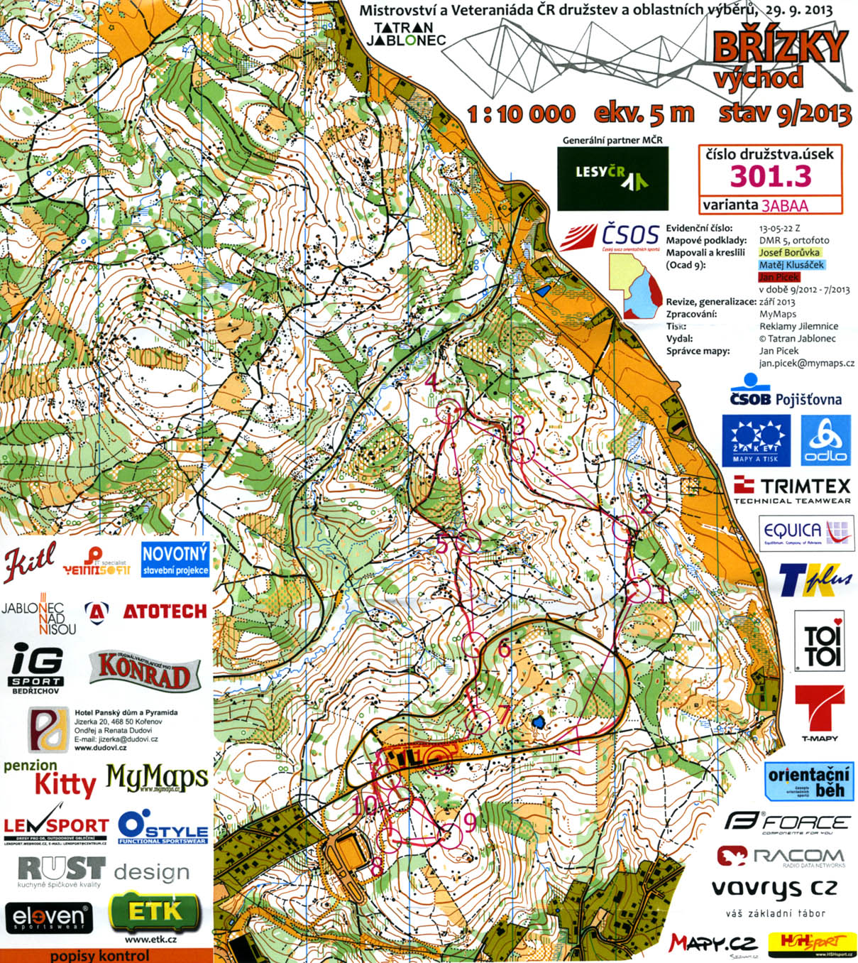 Mistrovství ČR oblastních výběrů žactva (DH14) (29.09.2013)