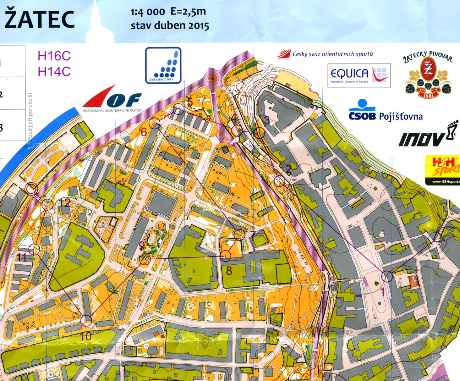 Český pohár, INOV-8 CUP - žebříček A (H14C) (30.05.2015)