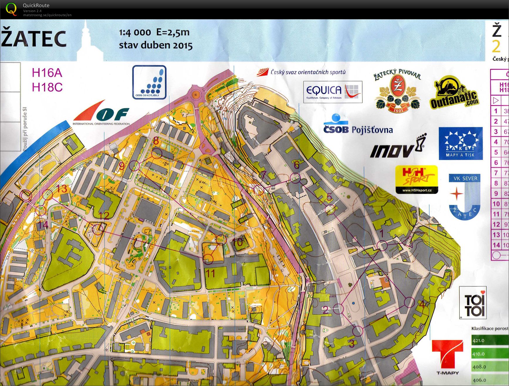 ŽA-sprint Žatec H16 (30/05/2015)