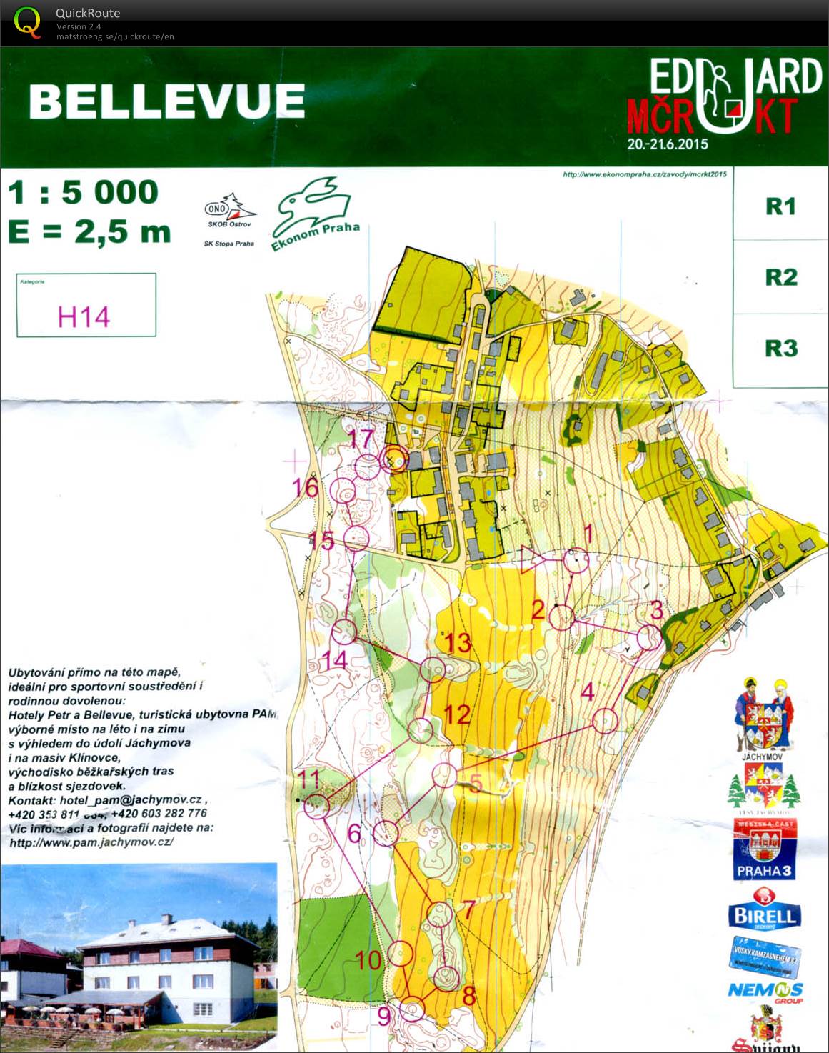Veřejný modelový závod (MČR KT) H14 (19.06.2015)