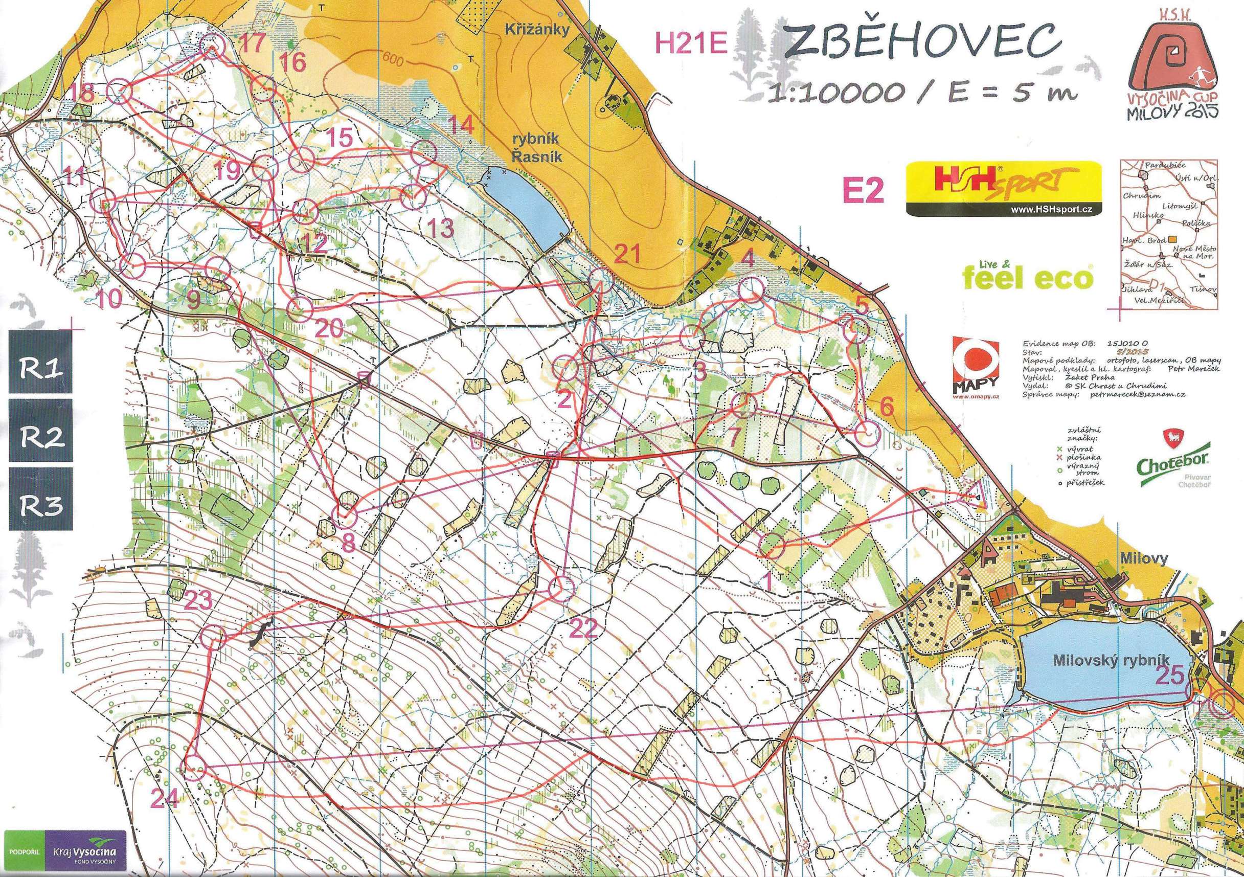 HSH Vysočina cup 2015 E2 (11/07/2015)