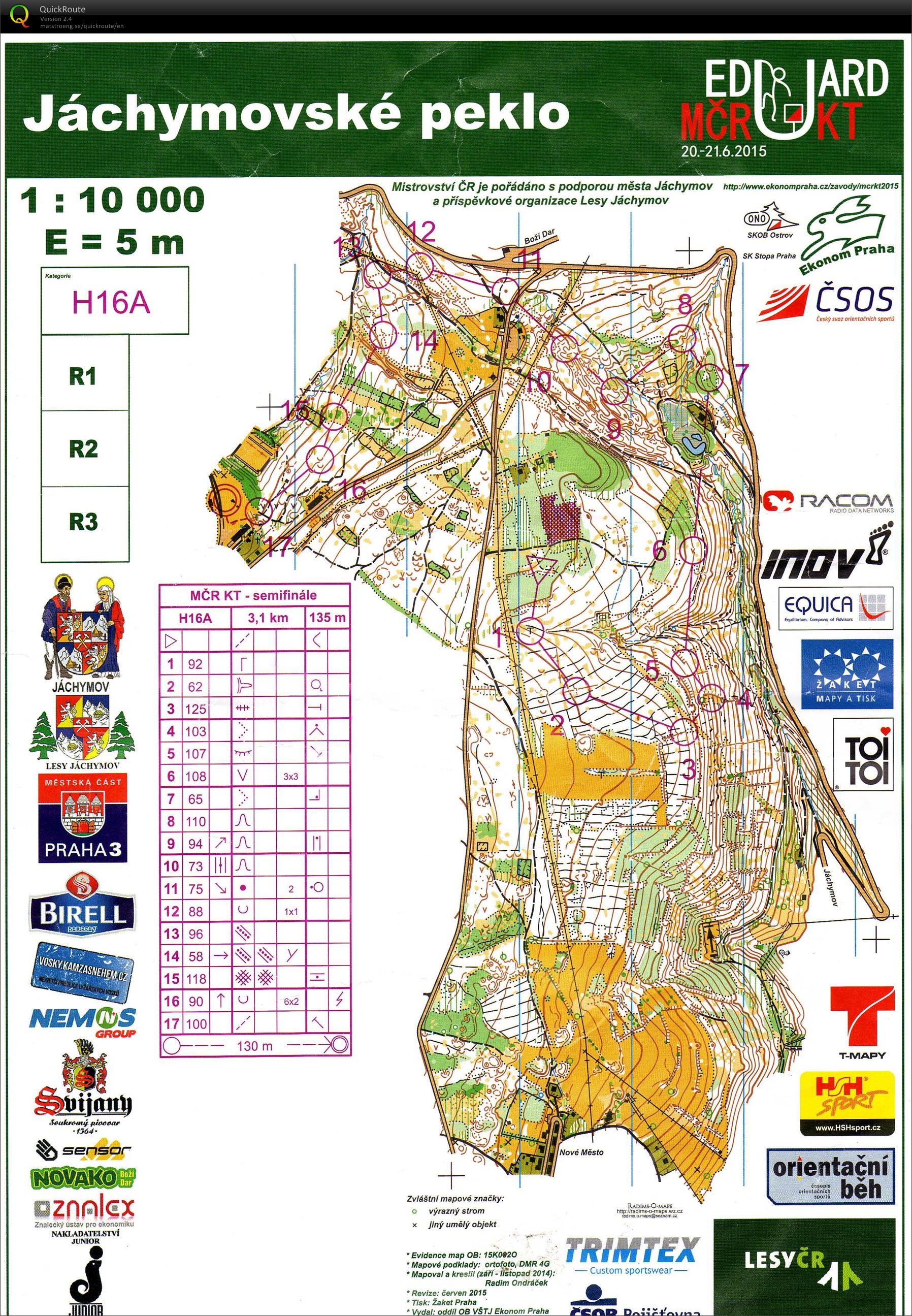 MČR KT semifinále (20/06/2015)