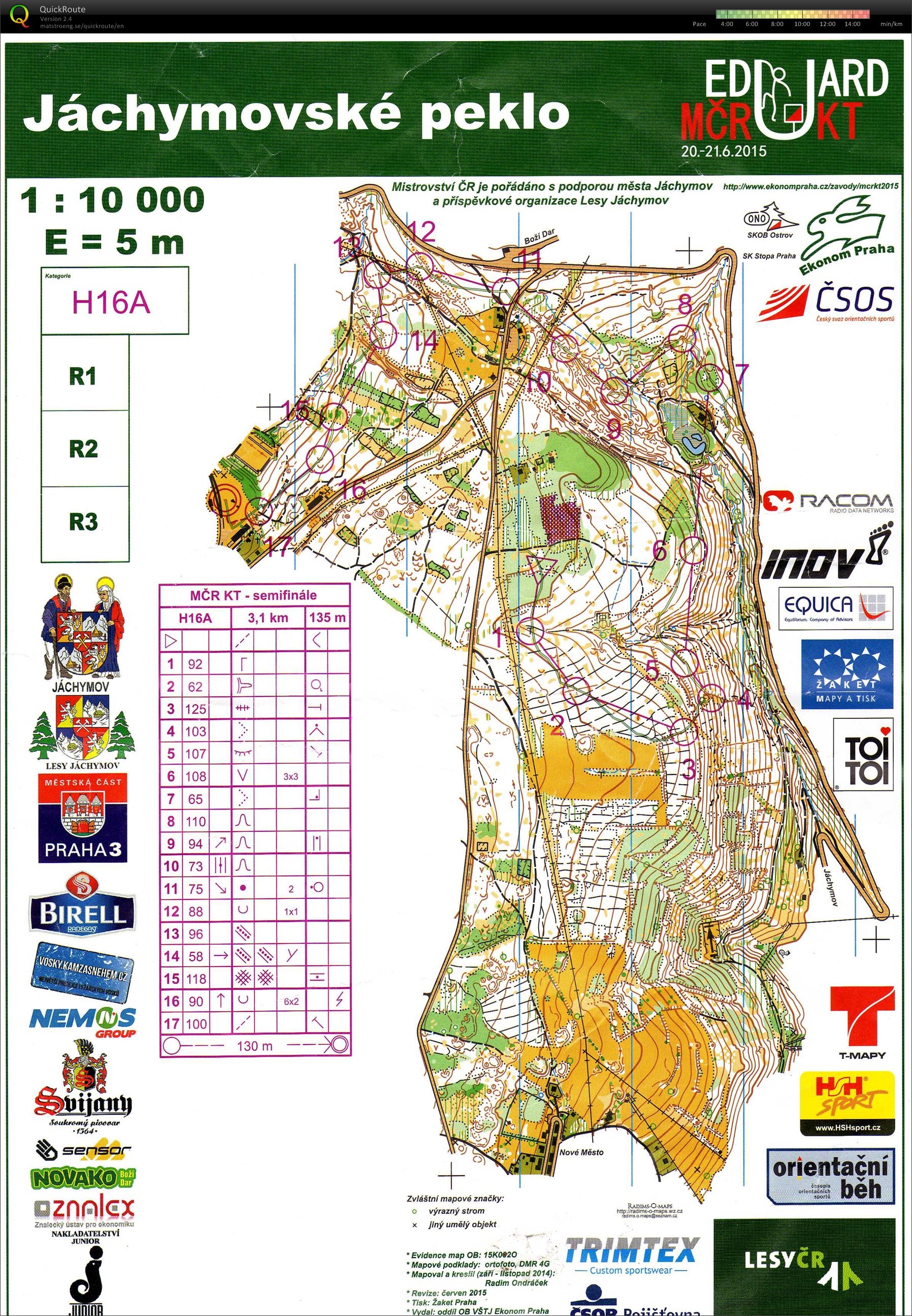 MČR KT semifinále (20/06/2015)