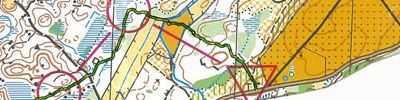 O-Ringen 2015 - training race (Open 9)