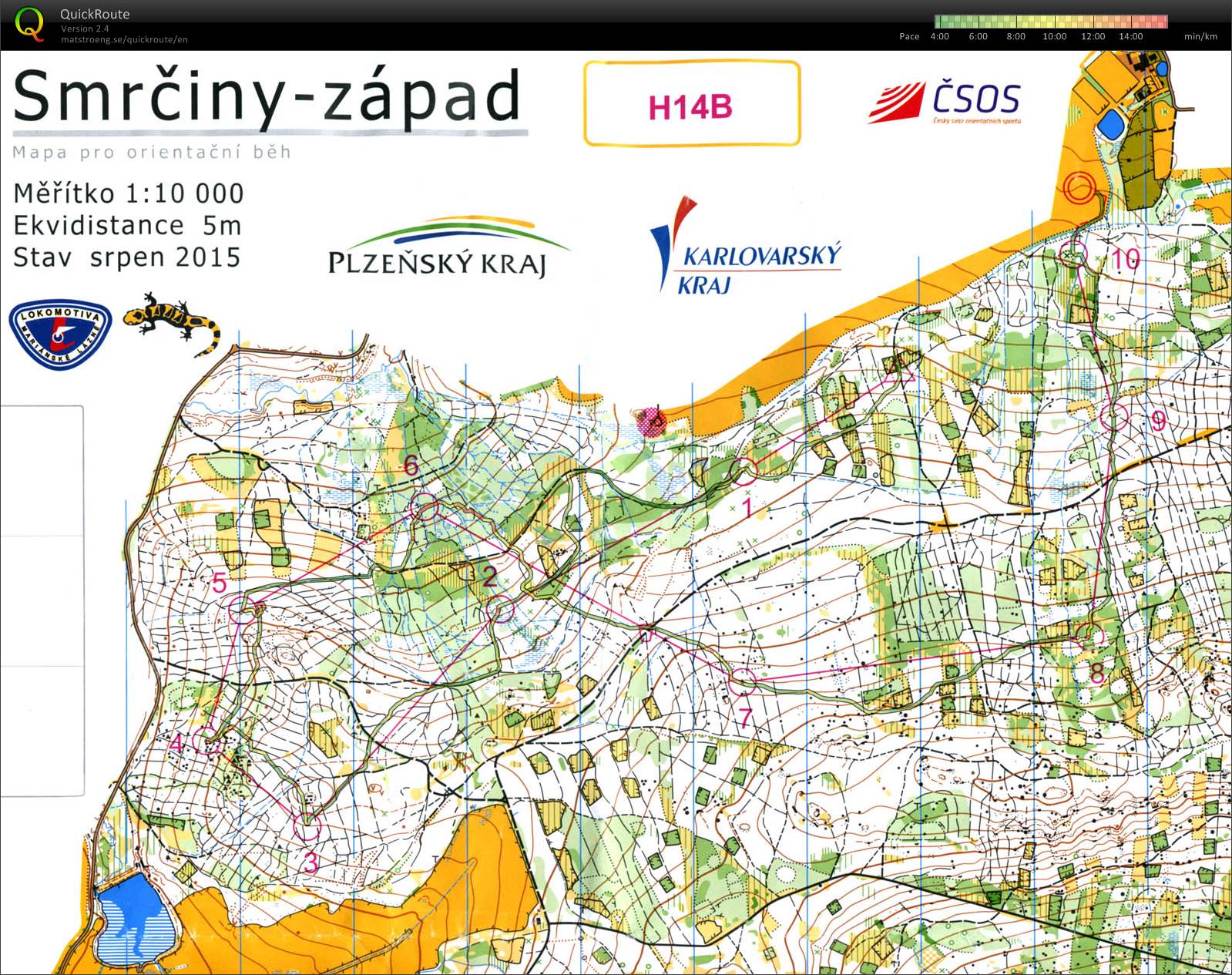 Žebříček B-Čechy H14B (05.09.2015)