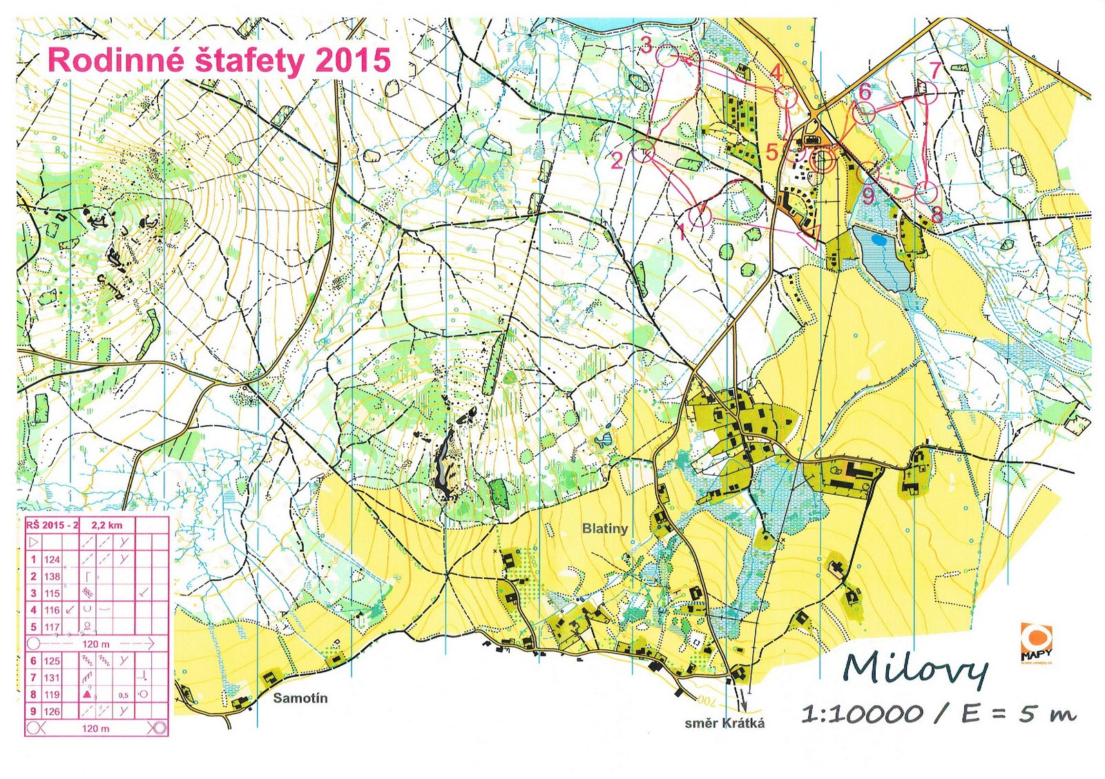 Rodinné štafety, Milovy (2015-10-18)