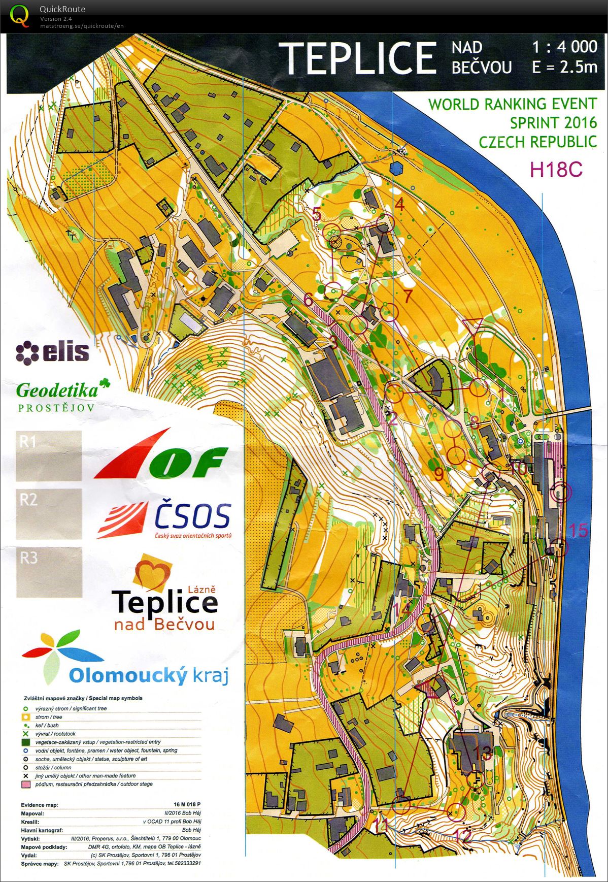 WRE sprint Teplice nad Bečvou (2016-04-01)