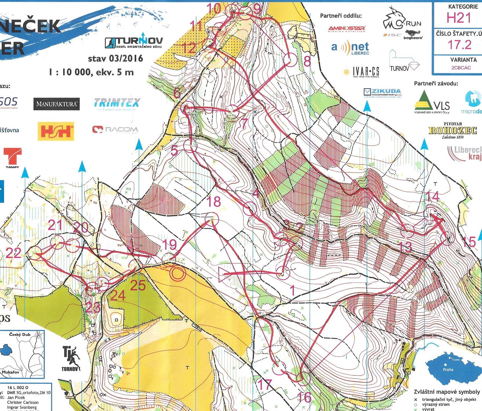 Český pohár štafet 2016_2 (17.04.2016)
