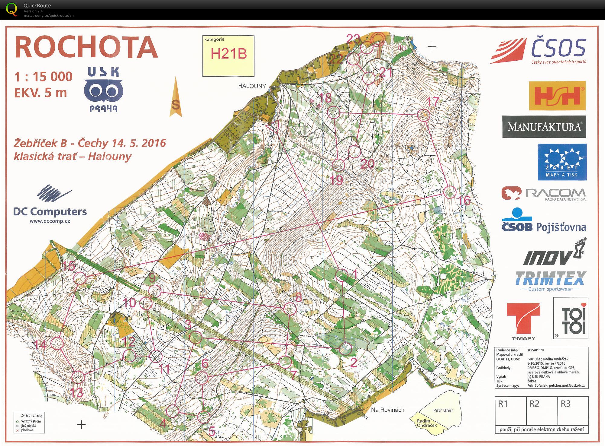 ŽB 2016 - klasika (H21B) (14/05/2016)
