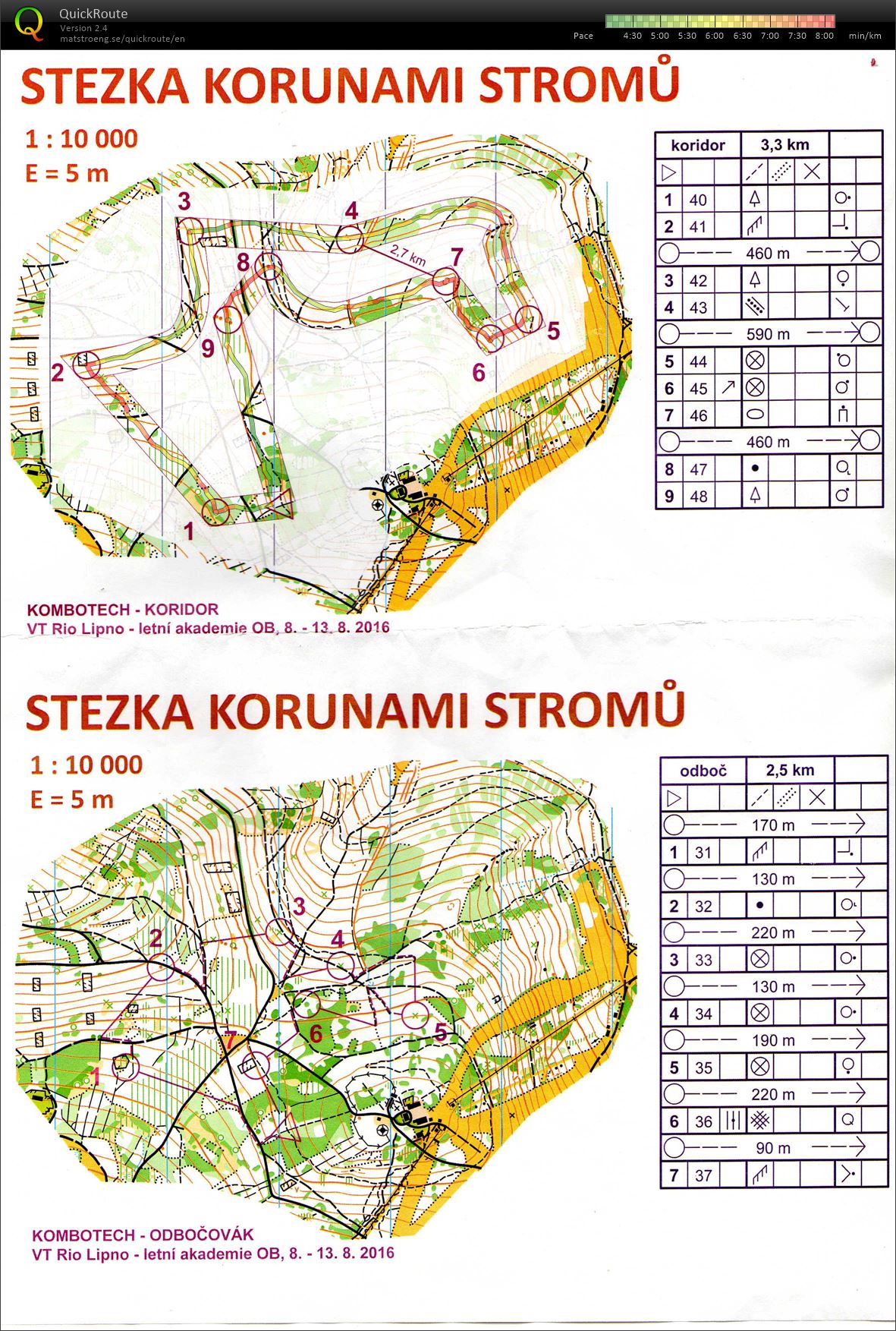 Akademie Lipno koridor (08.08.2016)