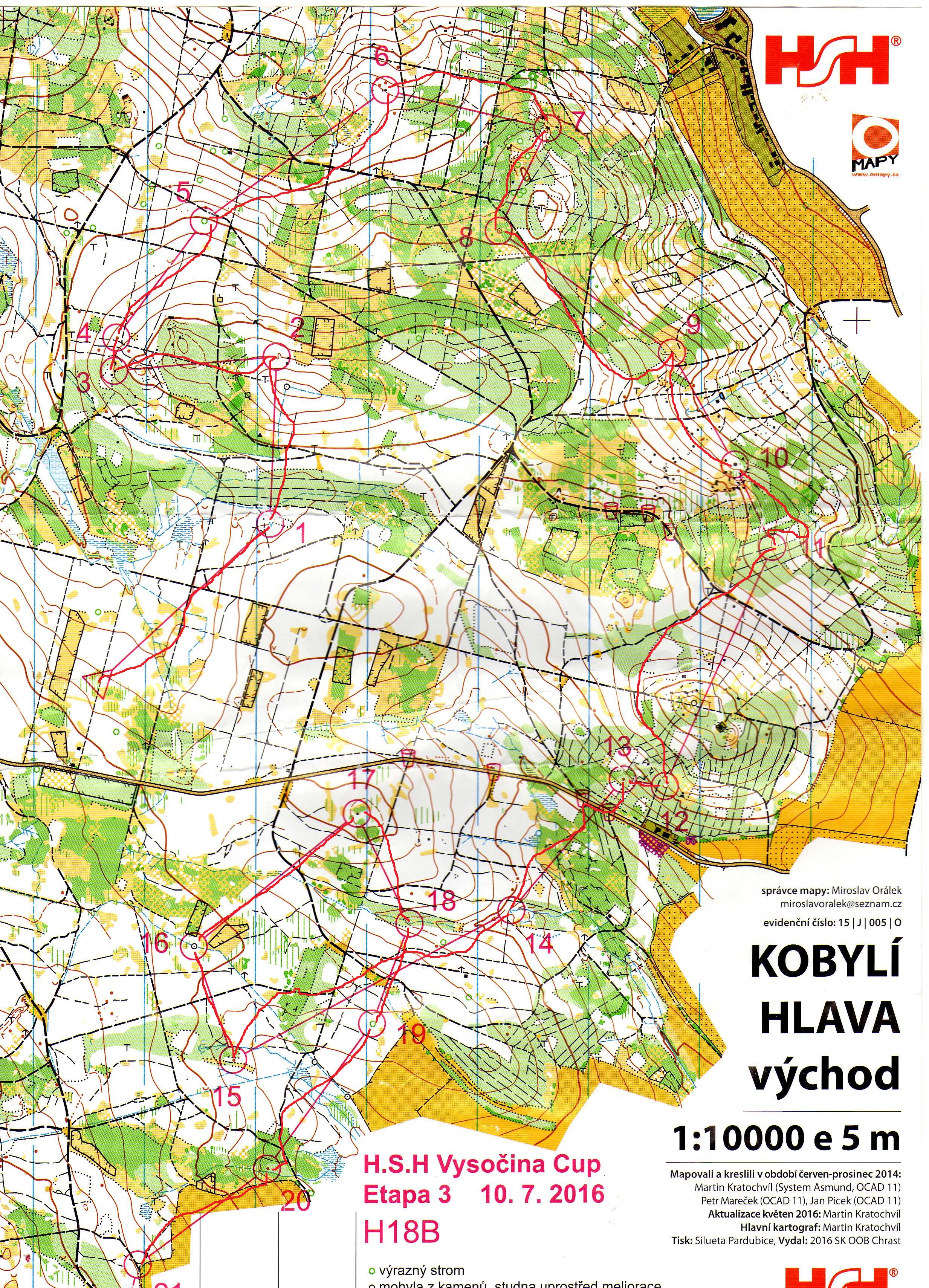 H.S.H Vysočina Cup 3. etapa H18B (2016-08-15)