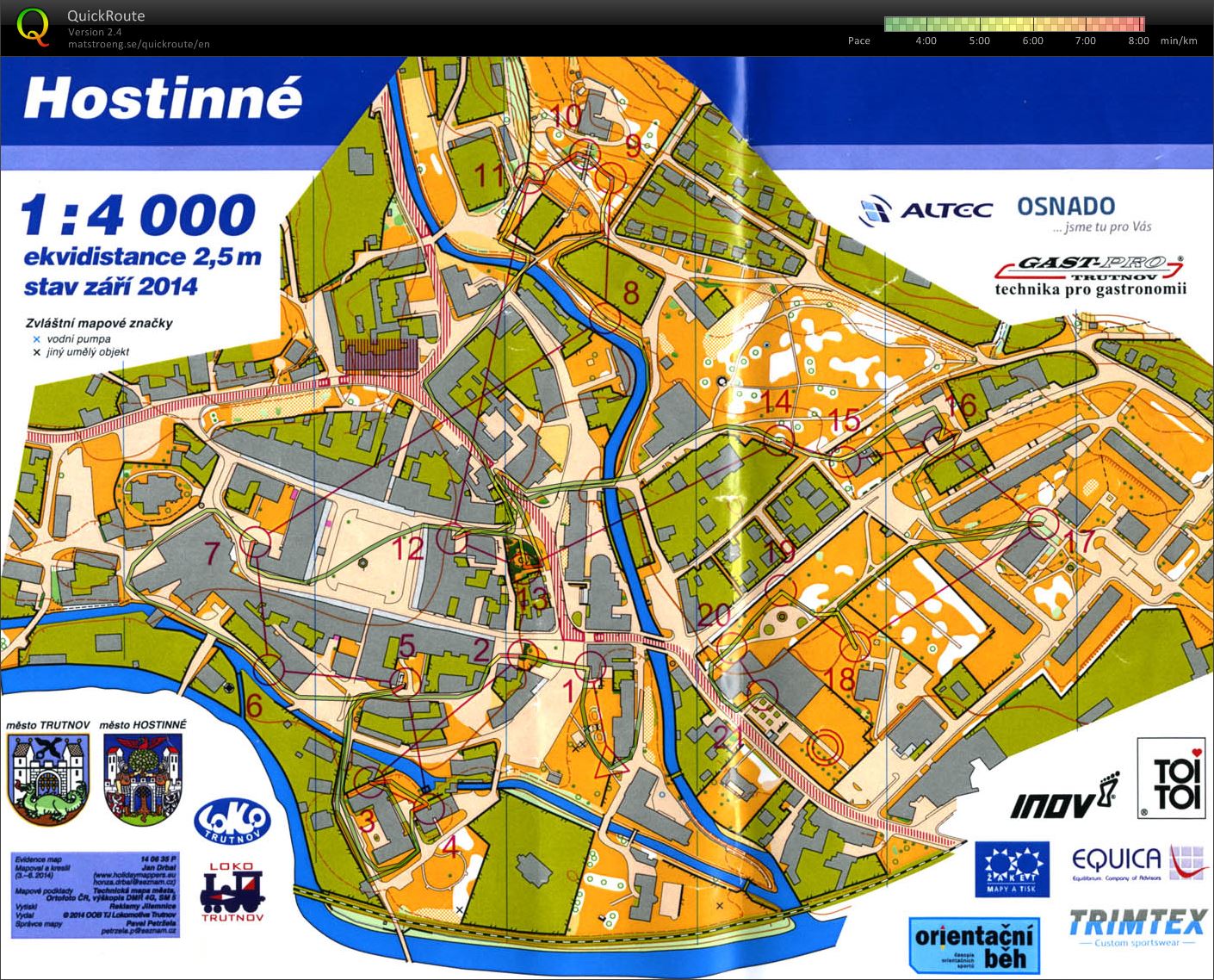 Český pohár, INOV-8 CUP - žebříček A (H35) (13.09.2014)