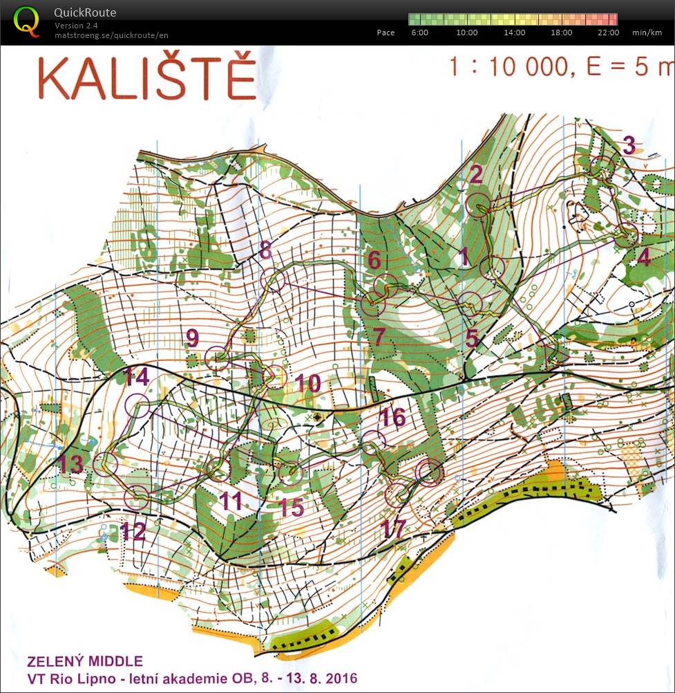 Akademie Rio Lipno 2016 - Middle (12.08.2016)