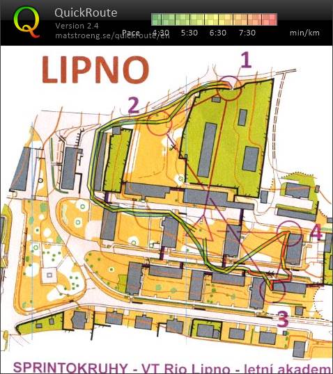 Akedemie Rio Lipno 2016 - Sprintové okruhy 4 (13.08.2016)