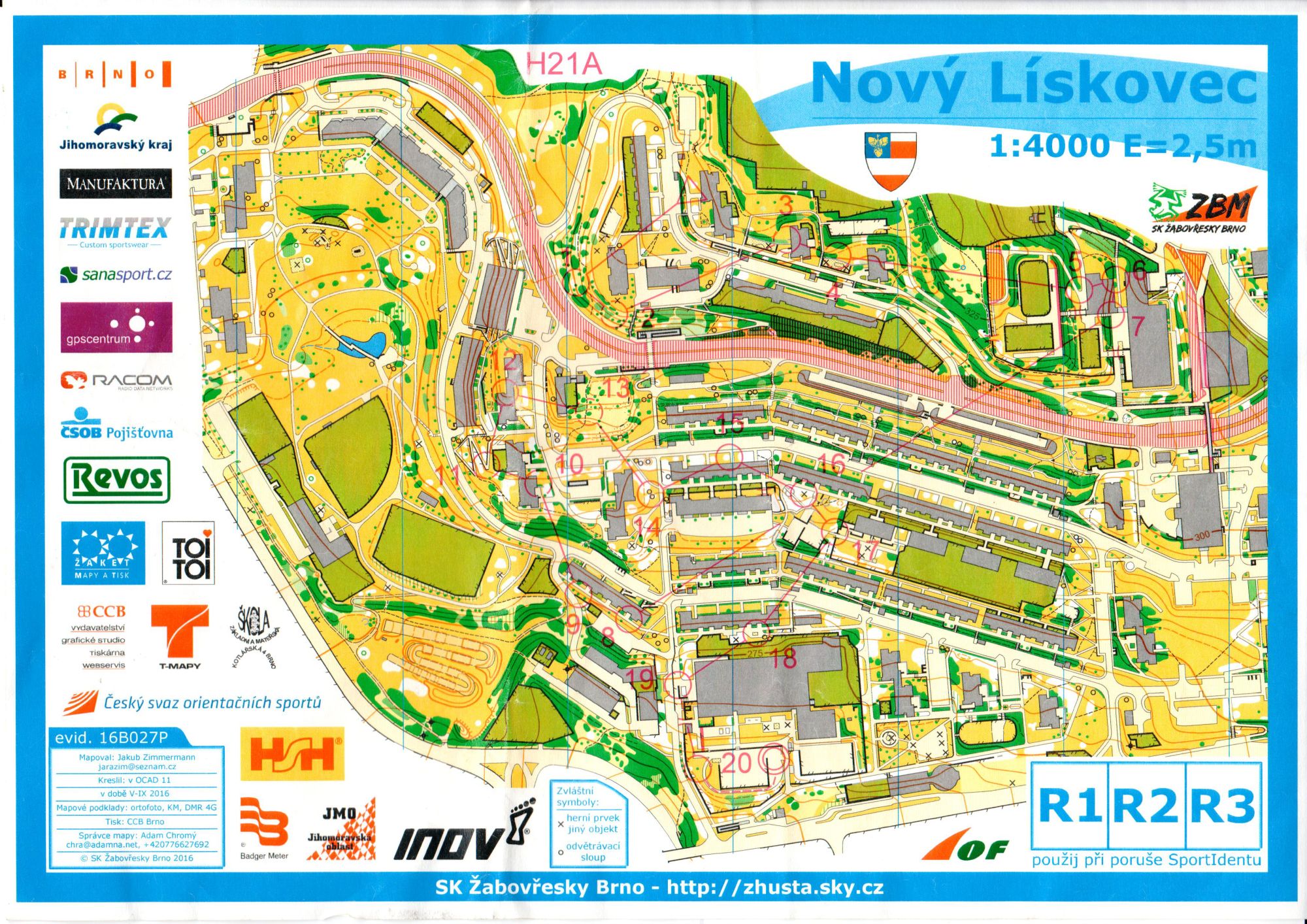 INOV-8 CUP ŽA 2016 - sprint (H21A) (2016-09-17)