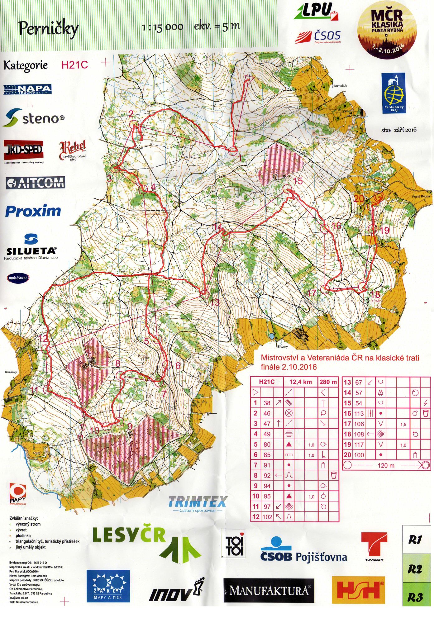 MČR klasická trať 2016 - finále (H21C) (02-10-2016)